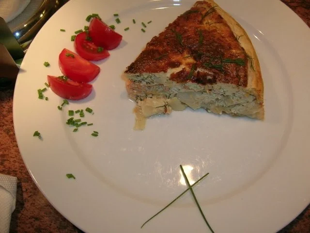 Lachs-Spargel-Quiche mit frischem Dill - Rezept - Bild Nr. 12