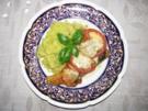 Fisch: Rotbarsch mit Mozzarella überbacken - Rezept