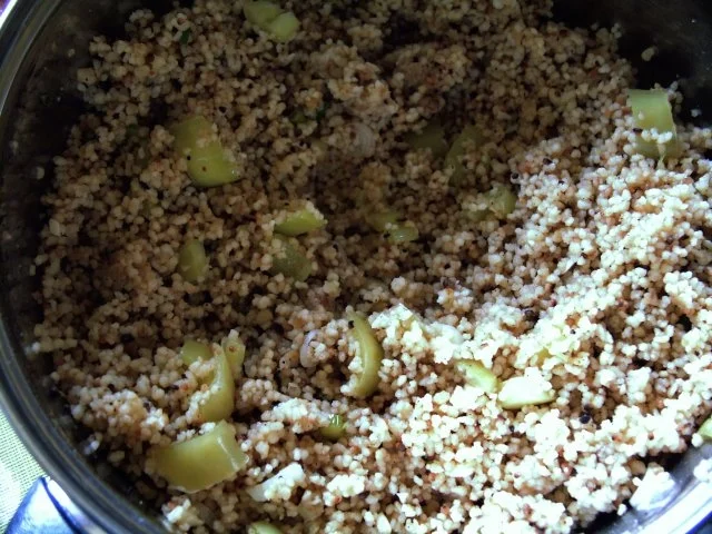 ROTES LINSENGEMÜSE  AN  COUSCOUS - Rezept - Bild Nr. 2