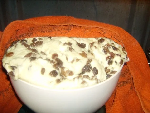 Rezept: Rosinenhefekuchen ala Muttl auf Vorrat Bild Nr. 4 Rosinenhefekuchen ala Muttl auf Vorrat - Rezept - Bild Nr. 4
