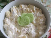 Kartoffelsallat   herzhaft und fruchtig - Rezept