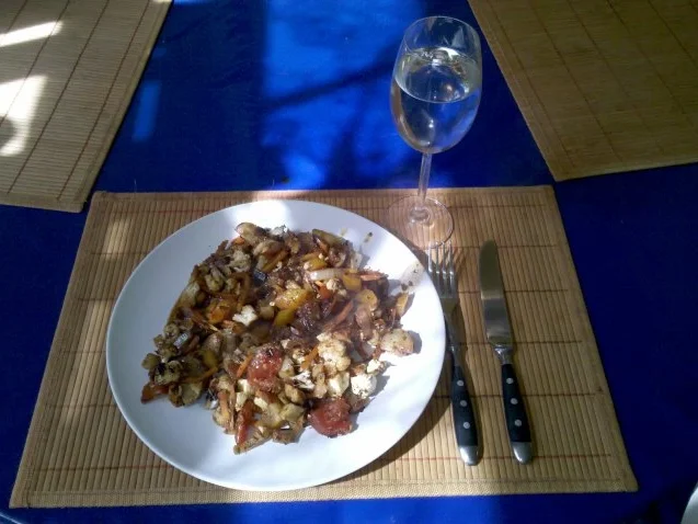 Rezept: Vegetarisch: Pikantes Ofengemüse mediteran! Vegetarisch: Pikantes Ofengemüse mediteran! - Rezept