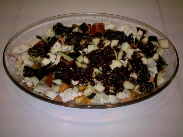 Rezept: Vegetarisch: Pikantes Ofengemüse mediteran! Bild Nr. 3 Vegetarisch: Pikantes Ofengemüse mediteran! - Rezept - Bild Nr. 3