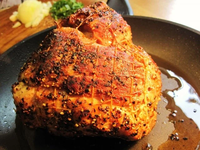 Rezept: Schweinsbraten im Netz ... Bild Nr. 5 Schweinsbraten im Netz ... - Rezept - Bild Nr. 5