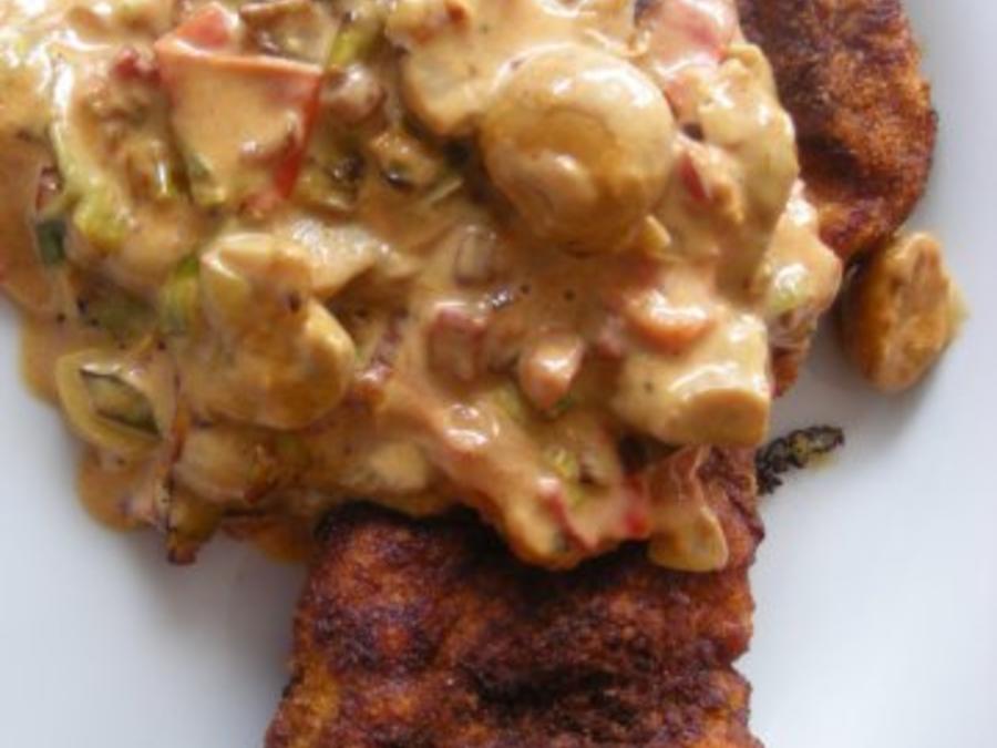 Schnitzel aus dem Backofen Rezept mit Bild kochbar.de