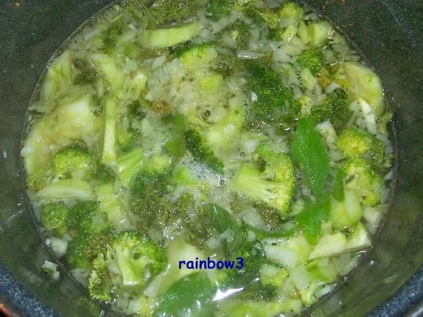 Kochen: Grüne Käsesuppe - Rezept - Bild Nr. 3