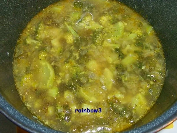 Kochen: Grüne Käsesuppe - Rezept - Bild Nr. 4