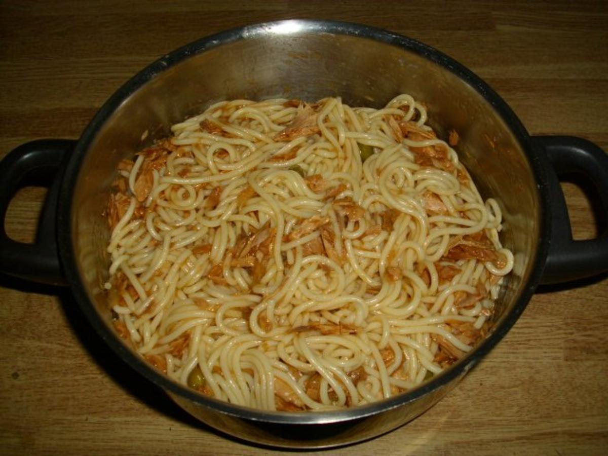 Bilder für Schnelle Thunfisch Spaghetti - Rezept
