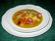 Eintopf - Strohleim ... oder Sauerkraut unnergekocht - Rezept