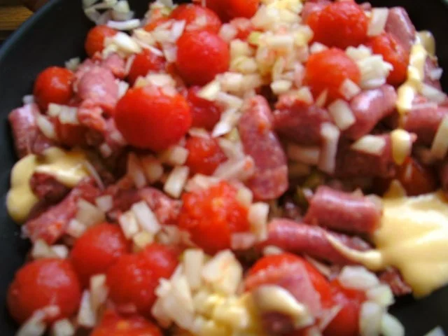 Tomaten-Zwiebel Pfanne - Rezept - Bild Nr. 4