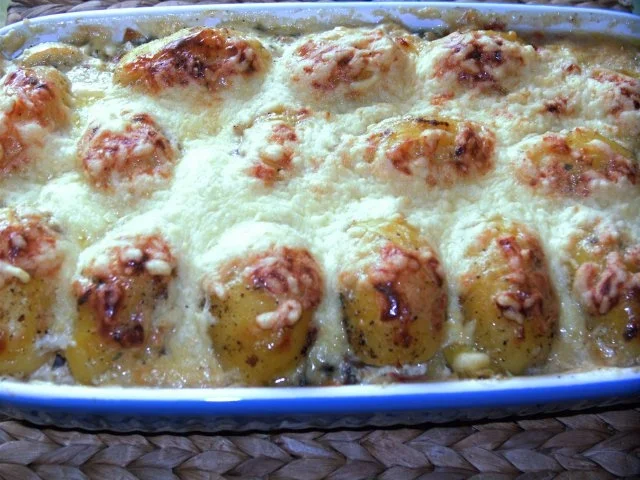 PELLKARTOFFELAUFLAUF - Rezept