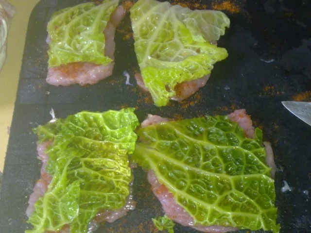 Putenröllchen umwickelt und gefüllt - Rezept - Bild Nr. 3