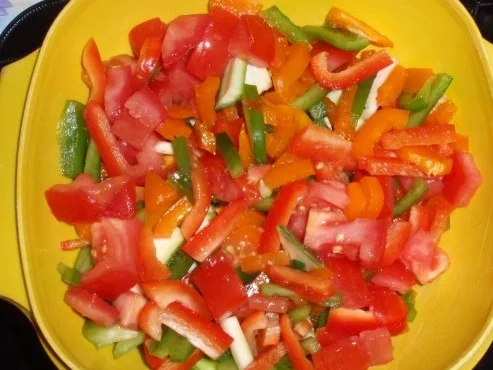 Sommergemüse mit Thunfisch und Makkaroni - Rezept - Bild Nr. 7