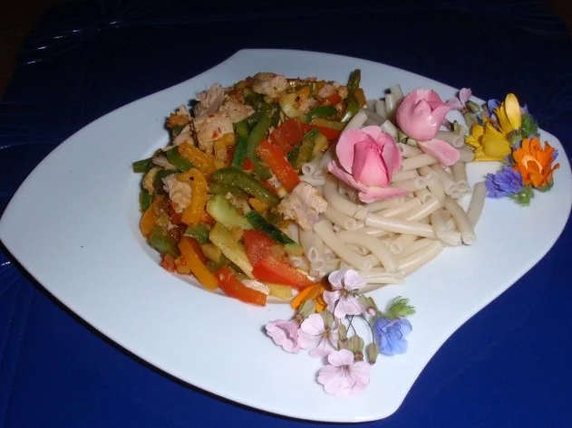 Sommergemüse mit Thunfisch und Makkaroni - Rezept - Bild Nr. 15