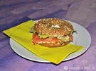Räucherlachs - Frischkäse - Bagel - Rezept