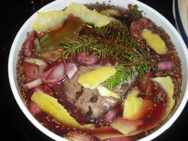 Rezept: Rinderbraten - gebeizt Bild Nr. 4 Rinderbraten - gebeizt - Rezept - Bild Nr. 4