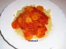 Kochen: Möhren in Tomatensauce auf Couscous - Rezept