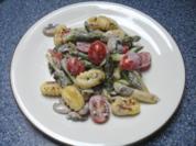 Spargelpfanne mit Gnocchi - Rezept