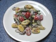 Spargelpfanne mit Gnocchi - Rezept