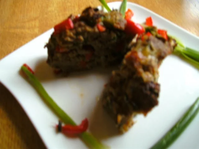 Bunter Hackbraten.. - Rezept