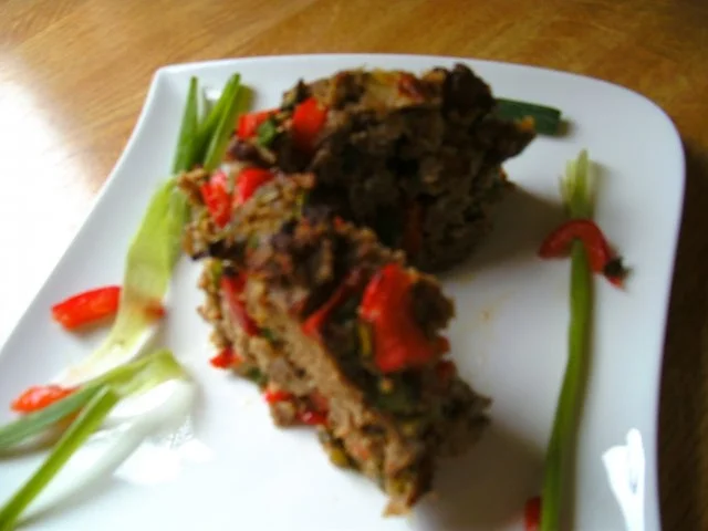 Bunter Hackbraten.. - Rezept - Bild Nr. 3