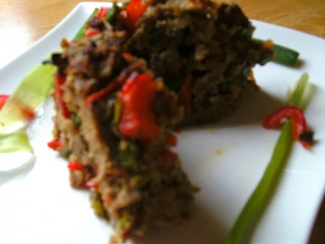 Bunter Hackbraten.. - Rezept - Bild Nr. 2