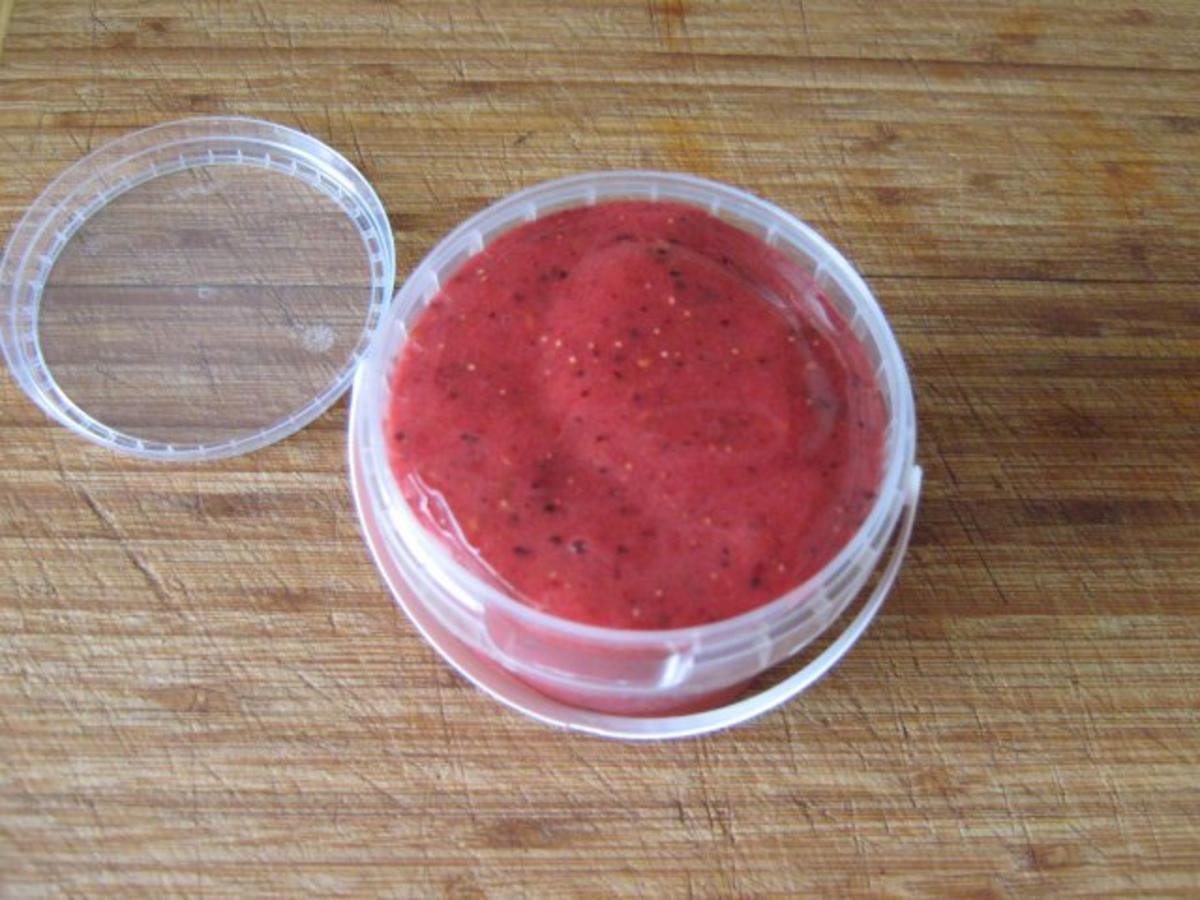 Walderdbeer-Marmelade - kaltgerührt mit Kristallzucker - Rezept - Bild Nr. 2