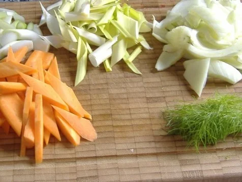 Sylter Fischsuppe mit Safranbaguette - Rezept - Bild Nr. 3