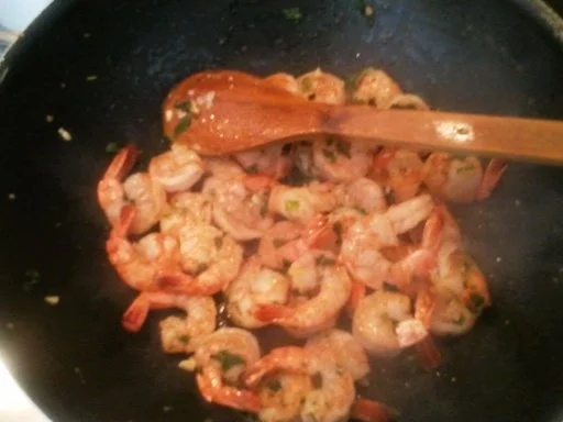 Rezept: Spaghetti Frutti de Mare con gamberi le erbe Bild Nr. 5 Spaghetti Frutti de Mare con gamberi le erbe - Rezept - Bild Nr. 5