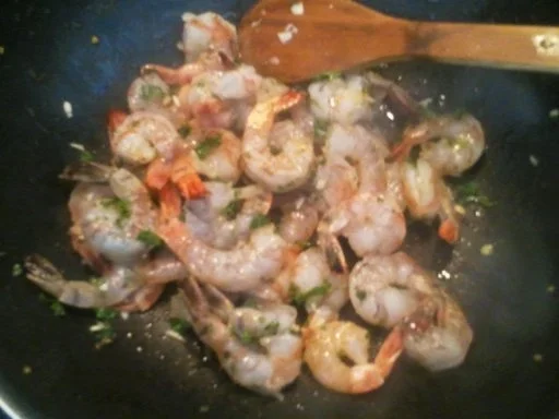 Rezept: Spaghetti Frutti de Mare con gamberi le erbe Bild Nr. 4 Spaghetti Frutti de Mare con gamberi le erbe - Rezept - Bild Nr. 4