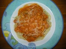 Krabben - Spaghetti - Rezept