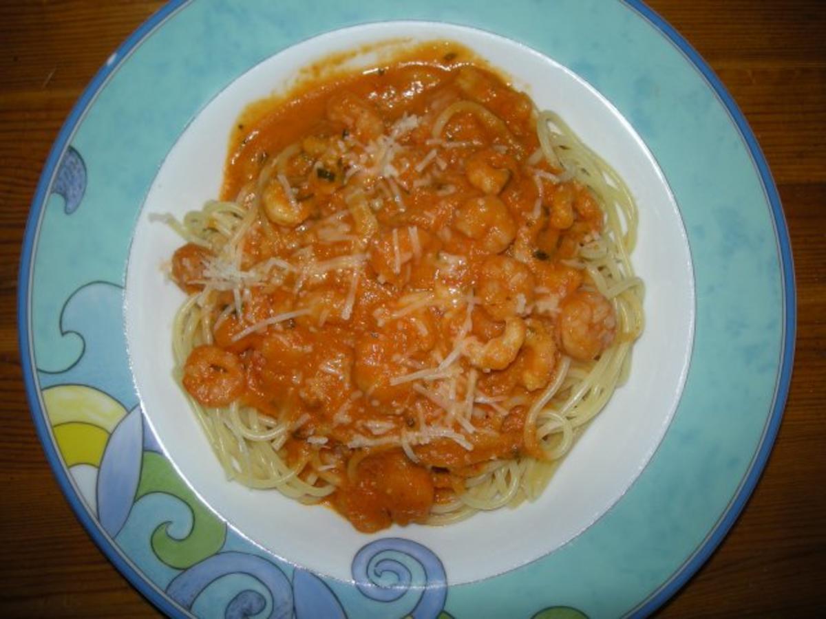 Krabben - Spaghetti - Rezept mit Bild - kochbar.de