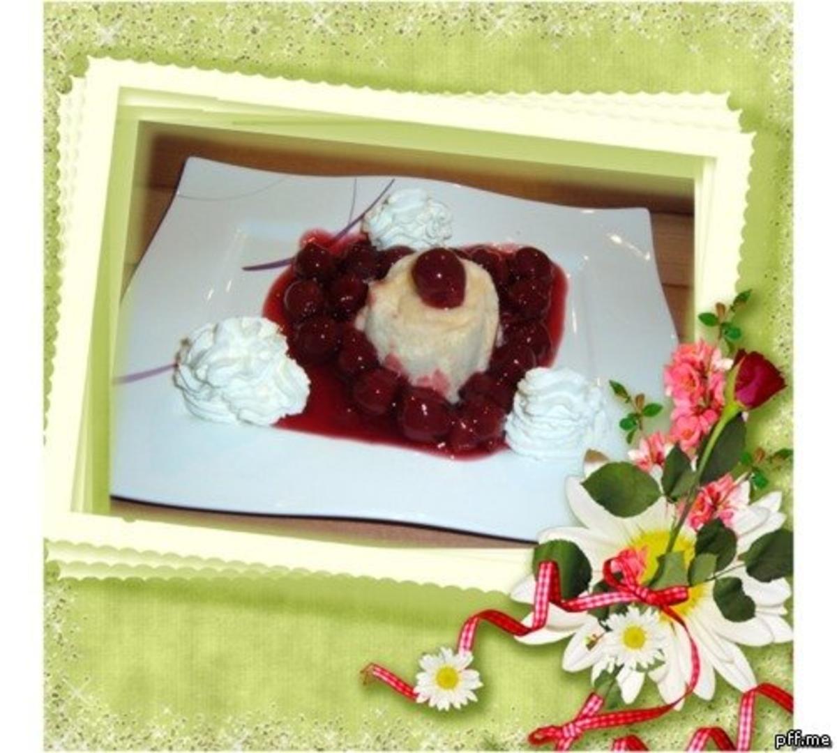 Desserts: Eierlikör-Parfait mit Erdbeersalat - Rezept - Bild Nr. 3