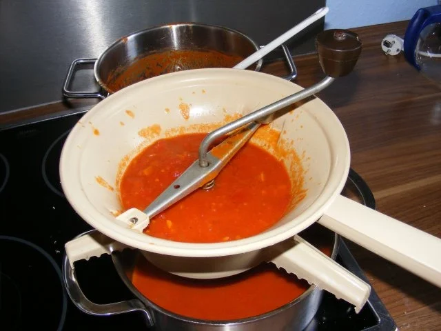 Rezept: Sugo di pomodoro Bild Nr. 9 Sugo di pomodoro - Rezept - Bild Nr. 9