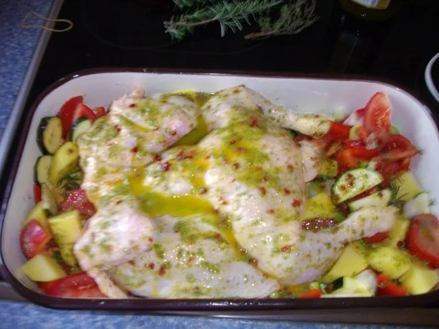 Italienisches Mittelmeer-Hähnchen - Rezept - Bild Nr. 5