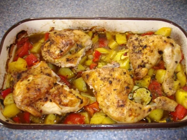 Italienisches Mittelmeer-Hähnchen - Rezept