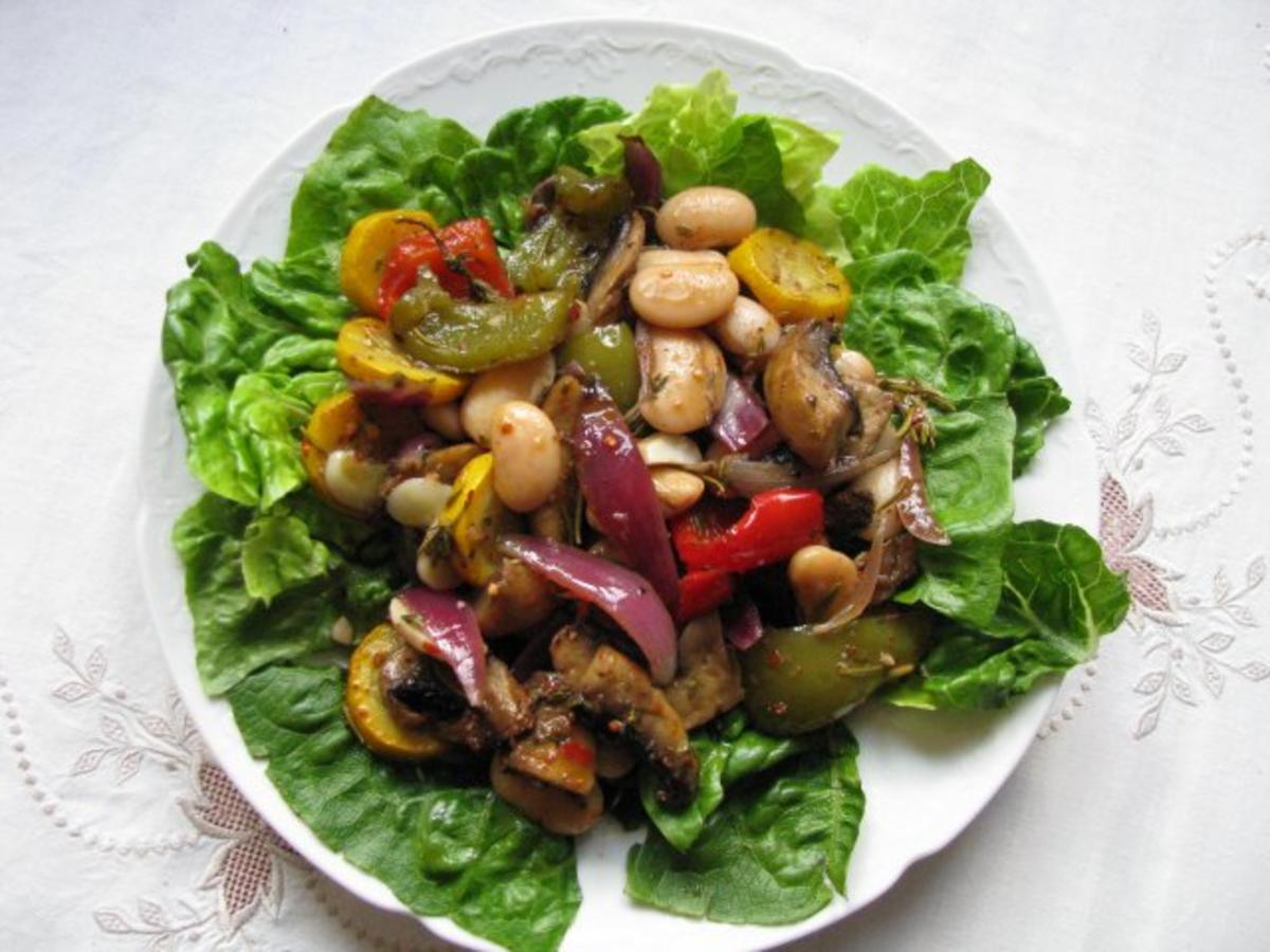 Salate: Lauwarmer Gemüsesalat - Rezept - Bild Nr. 4
