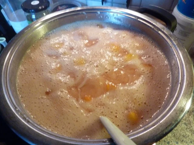 Marmelade: Aprikose-Pfirsich mit Cranberrylikör - Rezept - Bild Nr. 6