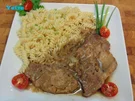 Zwiebelschnitzel vom Schopf - Rezept
