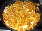 Hauptspeise: Nudeln mit Ziegenkäse - Rezept