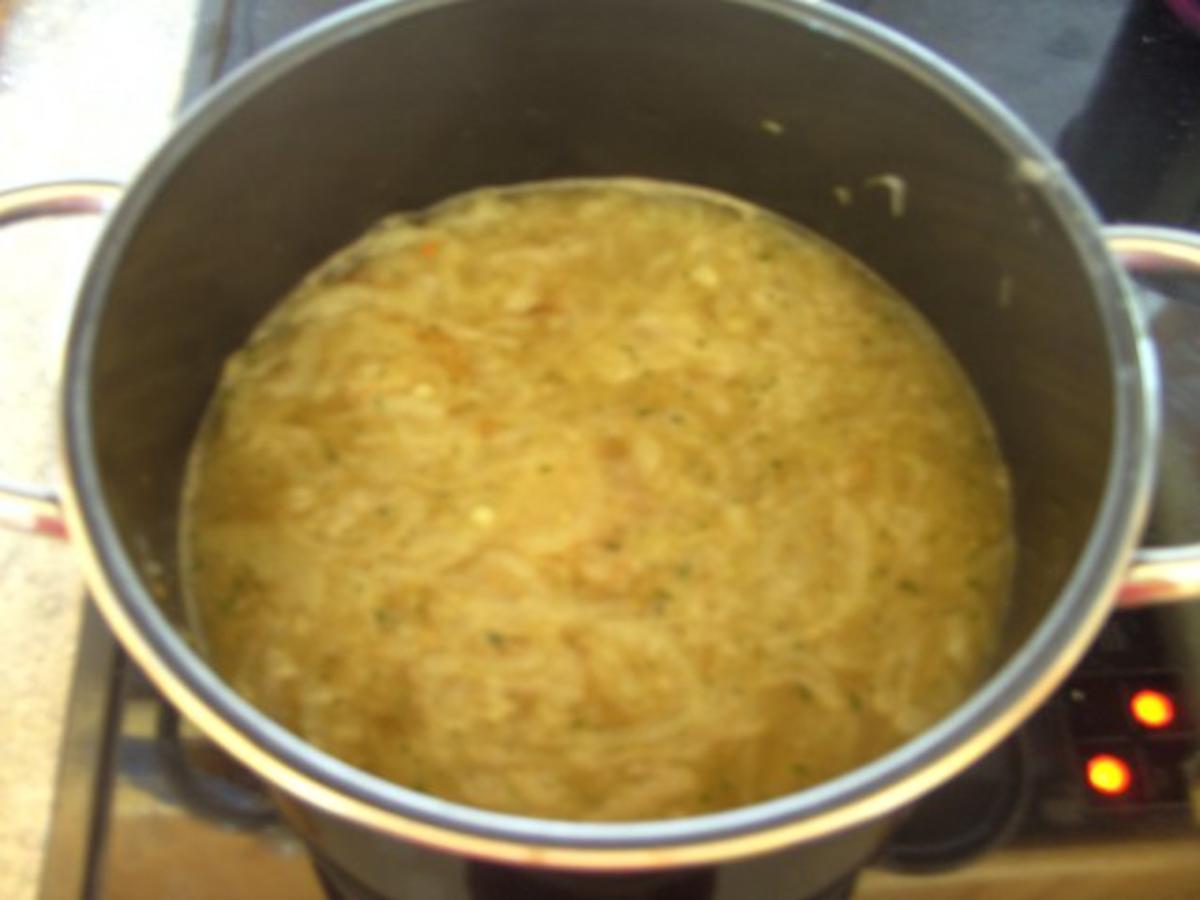 Suppe: Zwiebelsuppe - Rezept