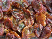Rezept: selbstgemachte getrocknete Tomaten selbstgemachte getrocknete Tomaten - Rezept