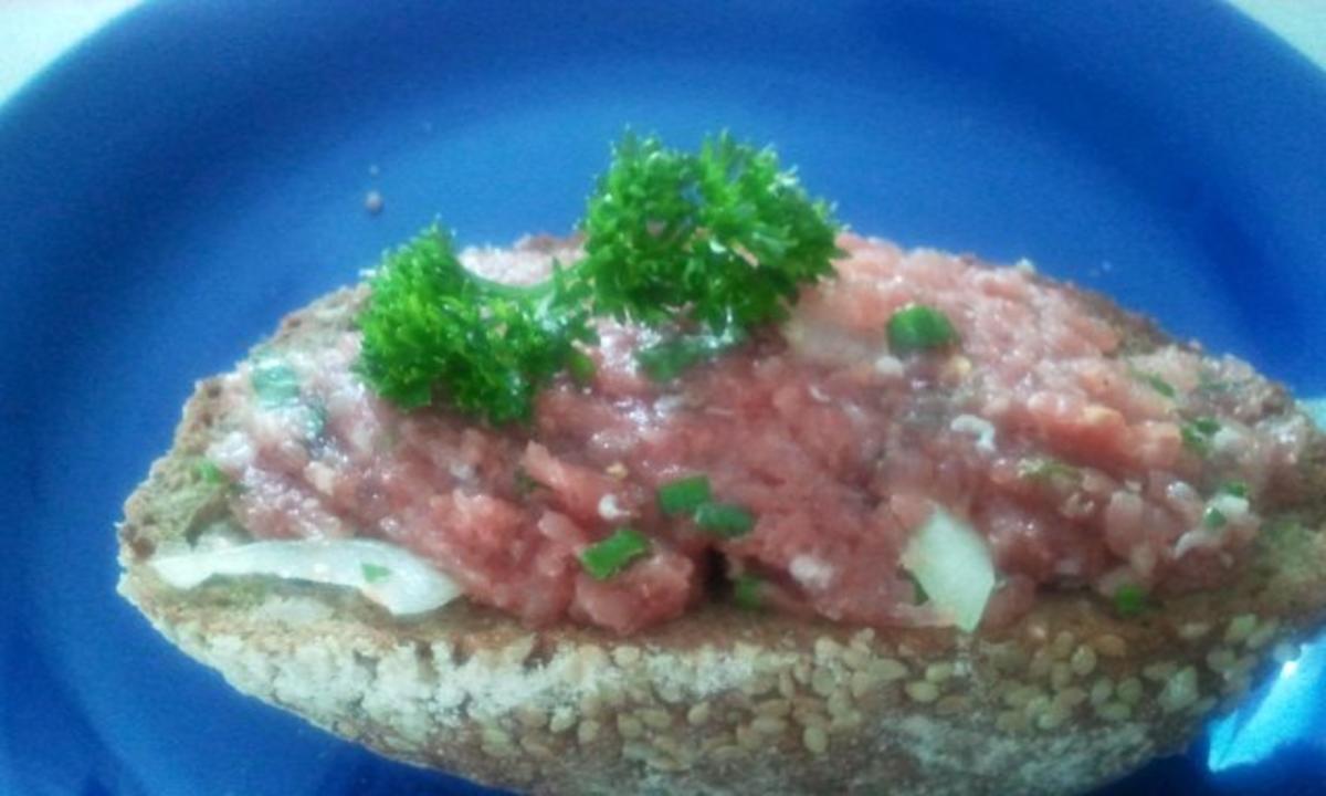 Bilder für Zwiebelmett Gepimpt auf Nightcooker Art - Rezept