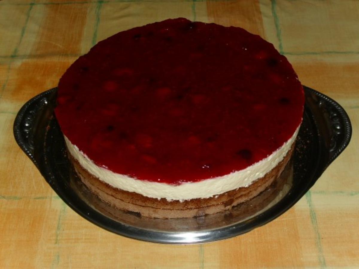 Schnelle Grütze Torte - Rezept