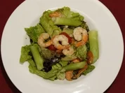 Muntermacher-Salat mit Shrimps (Bettina Rust) - Rezept