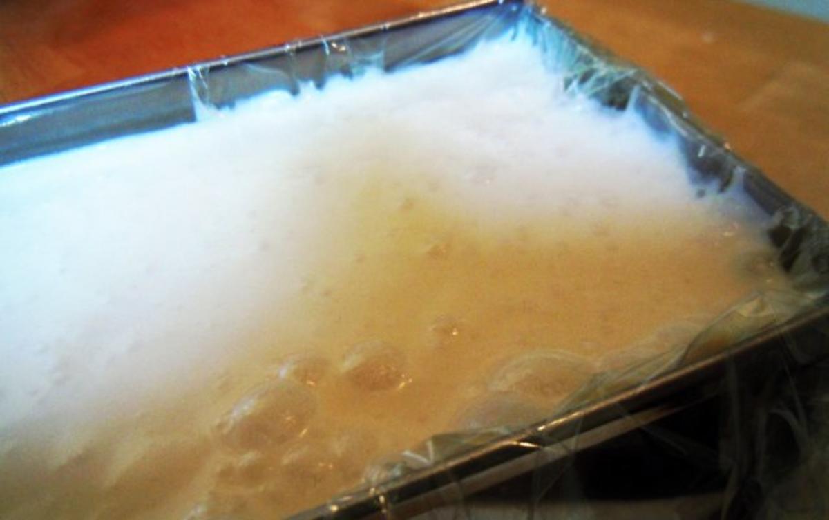 Cidre-Mousse mit marinierter Mango - Rezept - Bild Nr. 5