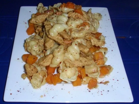 Hähnchen-Karotten-Muschelnudel-Pfanne - Rezept - Bild Nr. 14