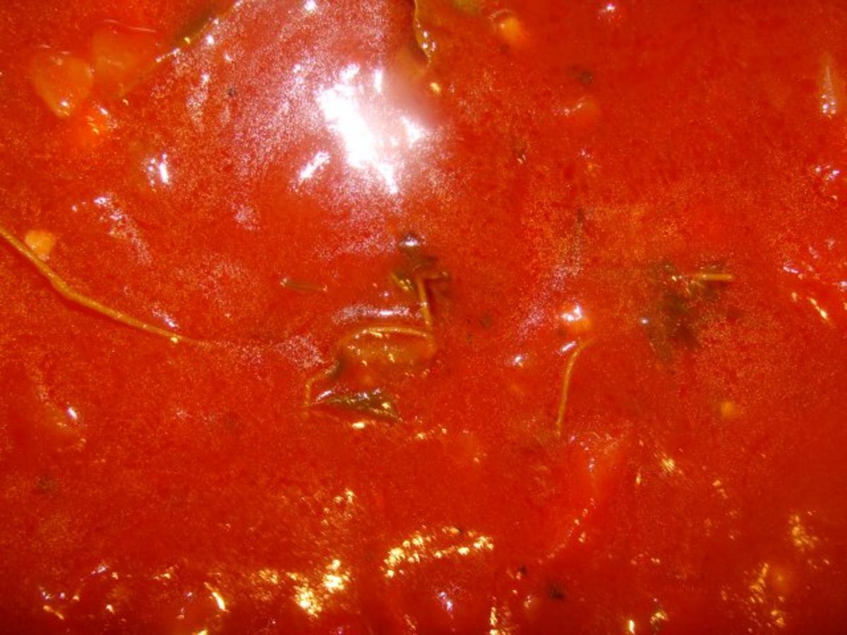 Suppe : - Kalte Tomatensuppe - - Rezept - Bild Nr. 2