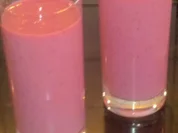 Rezept: Himbeer-Buttermilch Himbeer-Buttermilch - Rezept