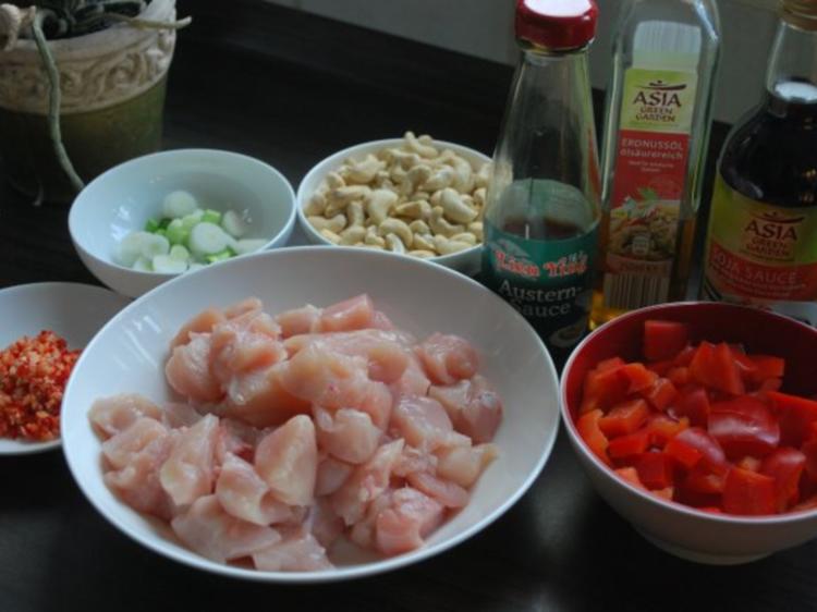 Thai Hähnchen mit Cashewnüssen - schnell & einfach - von Anni2000 Thai Hähnchen mit Cashewnüssen - schnell & einfach - von Anni2000